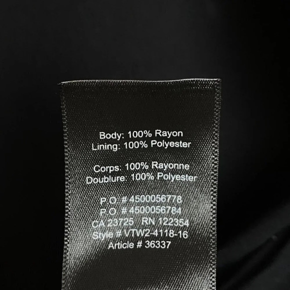 Talula Black Loose Fit Cardigan Blazer Size  6 - Picture 8 of 8